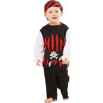 Schwarze Buttinette Piratenkostüme aus Jersey für Kinder Größe 110 