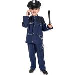 Reduzierte Blaue Polizei-Kostüme aus Polyester für Kinder Größe 152 