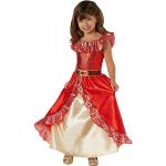 Reduzierte Rote Elena von Avalor Prinzessin-Kostüme aus Satin für Kinder Größe 104 