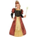 Kostüm Prinzessin Goldbraun Gr. 140 8-10 Jahre Kinderkostüm