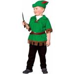 Grüne KRAUSE & SOHN Robin Hood Robin Faschingskostüme & Karnevalskostüme aus PVC für Kinder 