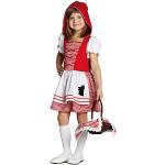 Reduzierte Rote Rotkäppchen Faschingskostüme & Karnevalskostüme für Mädchen Größe 128 