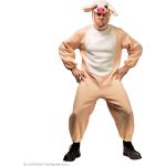 Kostüm Schwein – Verrücktes Schweinekostüm Piggy Schweini XL - 54/56