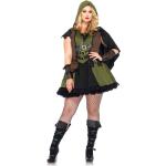 Schwarze Robin Hood Robin Sexy Kostüme aus Polyester für Damen Größe XXL 