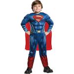 Blaue Batman Superheld-Kostüme aus Polyester für Kinder Größe 122 