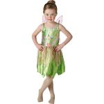 Reduzierte Hellgrüne Peter Pan Tinkerbell Elfenkostüme & Feenkostüme aus Polyester für Kinder Größe 122 