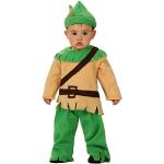 Kostüm Waldkind Robin, Größe 0-6 Monate grün Jungen Kinder