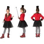 Reduzierte Schwarze Funny Fashion Dompteur-Kostüme mit Glitzer aus Brokat für Kinder Größe 164 