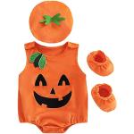 Reduzierte Orange Cosplay-Kostüme aus Polyester für Kinder 