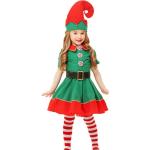 Reduzierte Weihnachtself-Kostüme & Weihnachtswichtel-Kostüme für Mädchen 