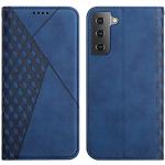 Blaue Retro Samsung Galaxy S24+ Hüllen Art: Flip Cases mit Bildern stoßfest 