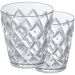 Koziol Crystal Wassergläser 250 ml aus Glas 2-teilig 