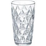 Moderne Koziol Crystal Becher & Trinkbecher 450 ml mit Limonade-Motiv aus Glas 