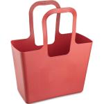 Korallenrote Koziol Einkaufstaschen & Shopping Bags aus Kunstfaser klein 