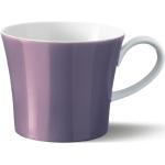Violette Tassen & Untertassen metallic aus Porzellan 
