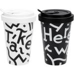 Schwarze KPM Coffee-to-go-Becher & Travel Mugs aus Porzellan 