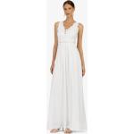 Weiße Elegante Abendkleider rückenfrei für Damen Größe XS 