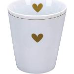 Goldene Krasilnikoff Kaffeetassen aus Porzellan 
