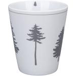 Krasilnikoff [W] Happy mug, Forest, charcoal White