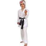 Reduzierte Weiße KRAUSE & SOHN Karate Kid Asien-Kostüme aus Polyester für Kinder 
