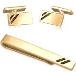 Goldene Elegante Kuzzoi Krawattennadeln & Krawattenspangen aus Silber handgemacht für Herren 