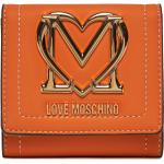 Reduzierte Orange MOSCHINO Love Moschino Damenkreditkartenetuis 