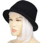 Schwarze Trilbies & Fedora-Hüte für Damen 
