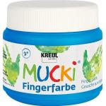 Blaue C. Kreul Mucki Fingerfarben 