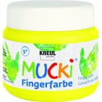 Kreul Mucki Fingerfarbe gelb 150 ml - [GLO663151628]
