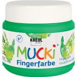 Kreul Mucki Fingerfarbe grün 150 ml - [GLO663151650]