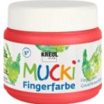 Rote C. Kreul Mucki Fingerfarben für 2 - 3 Jahre 