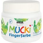Kreul Mucki Fingerfarbe weiß 150 ml - [GLO663151627]