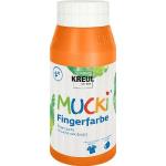 MUCKI Fingerfarben, 750 ml, Farbe: orange