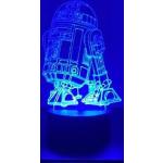 Bunte Sterne Star Wars R2D2 LED Nachtlichter 