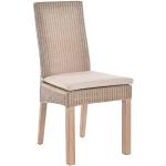 Weiße Vintage Loom Stühle aus Polyester Höhe 50-100cm, Tiefe 0-50cm 