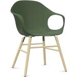 Olivgrüne Kristalia Designer Stühle aus Buche 