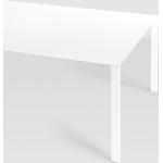 Kristalia Thin-K Aluminium Outdoor Tisch 90 x 170cm | weiß (RAL 9016)