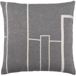 Offwhitefarbene Moderne Kissenbezüge & Kissenhüllen mit Reißverschluss aus Baumwolle 60x60 