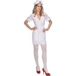 Weiße Amscan Krankenschwester-Kostüme für Damen 