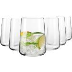 Reduzierte Moderne Runde Glasserien & Gläsersets aus Glas spülmaschinenfest 6-teilig 