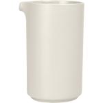 Cremefarbene Moderne Blomus Runde Milchkannen & Milchkännchen 500 ml aus Keramik mikrowellengeeignet 