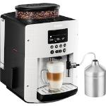 Reduzierte Weiße Krups Kaffeevollautomaten aus Stahl 