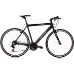 Ks Cycling Fitnessrad 21 Gänge Fitness-Bike Lightspeed (Black) 28 Zoll Schwarz (Größe: 54 Cm)