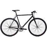 KS Cycling Fixie Fitnessbike 28'' Flip Flop schwarz RH 56 cm Fahrrad, 28