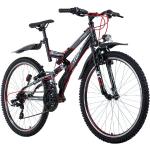 Ks Cycling Mountainbike Fully Atb 26' Topeka (Farbe: Grau-Rot)