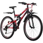 Ks Cycling Mountainbike Fully Atb 26' Topeka (Farbe: Schwarz-Rot)