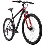 KS Cycling Unisex – Erwachsene Mountainbike Hardtail 29'' Xtinct schwarz-rot RH 50 cm, 29 Zoll