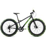 KS Cycling Mountainbike MTB Fatbike 26'' SNW2458 (Farbe: schwarz-grün)