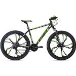 Mountainbike KS CYCLING "Xplicit" Fahrräder schwarz (schwarz, grün) Hardtail