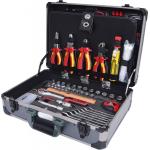 KS Tools 1/4" + 1-2“ Elektriker-Werkzeugkoffer, 128-tlg - 911.0628